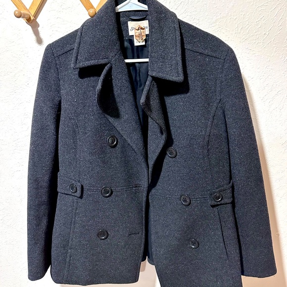 Charcoal gray wool - Picture 1 of 2
